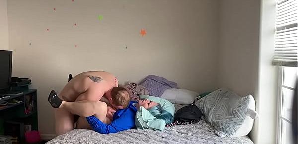  Little Bbw mama taking mase619 thick daddy dick!